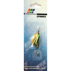 Блешня для риболовлі, обертова, EOS S0036C, вага 5г, колір GS121007